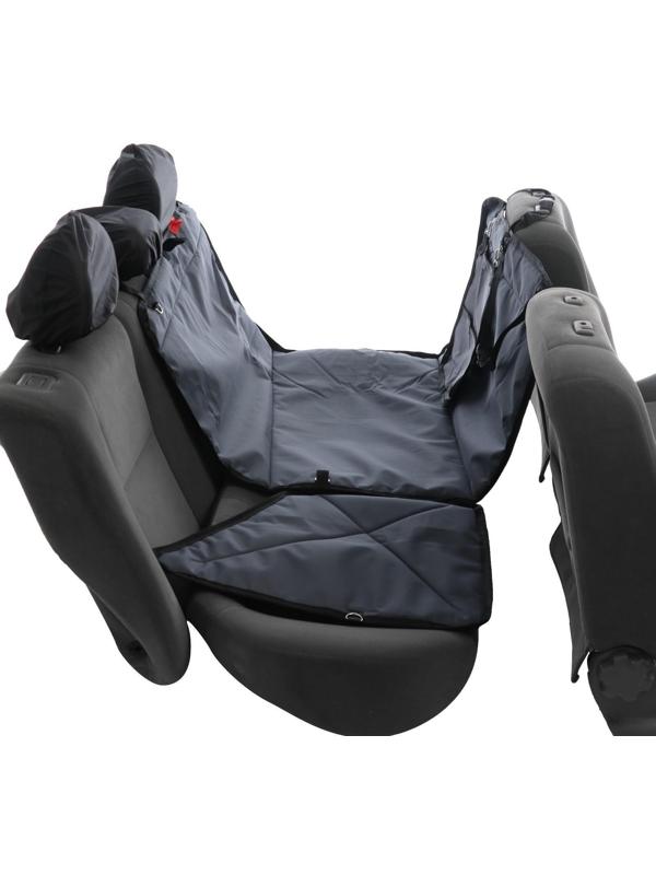 Гамак-трансформер для перевозки крупных собак 20+ кг, 145 х165 см, серый, поролон