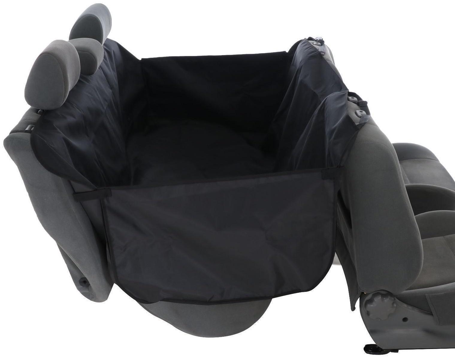 Гамак для перевозки животных, премиум 2 слоя, 145 х165 см, чёрный +сумка