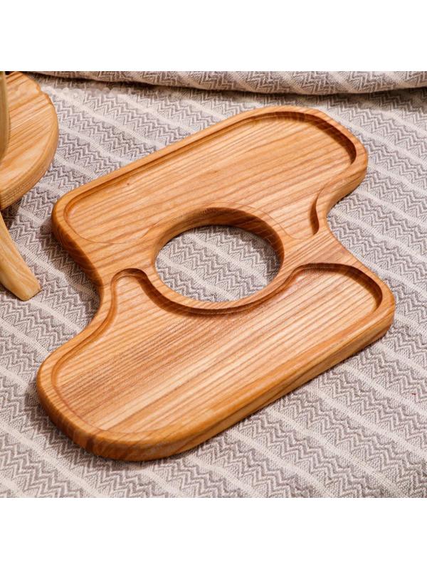 Подставка с блюдом для вина и закусок 