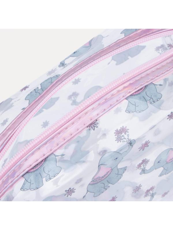 Косметичка на молнии, цвет прозрачный