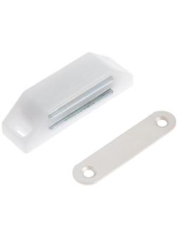 Магнит мебельный M002P, 60х13, средний, прозрачный