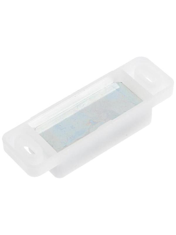 Магнит мебельный M003P, 72х13 большой, прозрачный