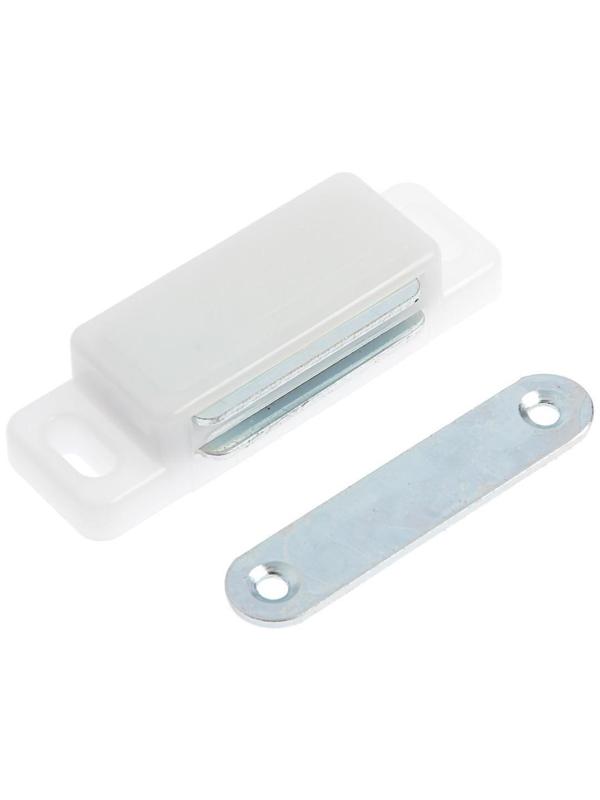 Магнит мебельный M003P, 72х13 большой, прозрачный