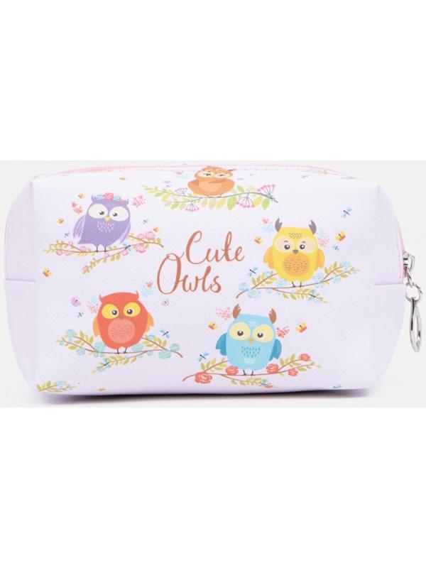 Косметичка на молнии, цвет розовый