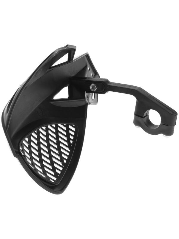 Защита рук на руль мотоцикла, пластик, черный, набор 2 шт