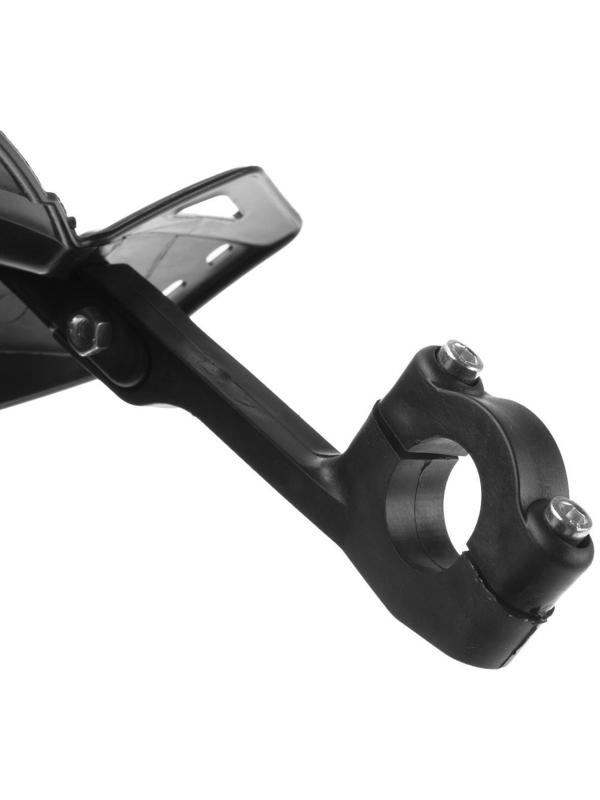 Защита рук на руль мотоцикла, пластик, черный, набор 2 шт