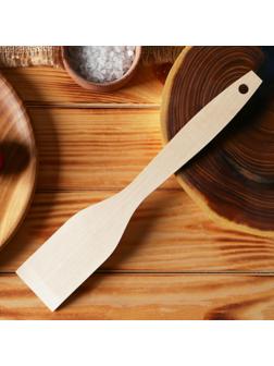 Лопатка деревянная 245х45х4 мм 