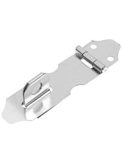 Накладка с проушиной для навесного замка, 55 мм, нержавеющая сталь