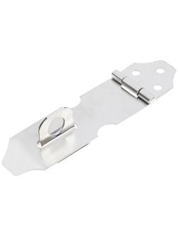 Накладка с проушиной для навесного замка, 95 мм, нержавеющая сталь