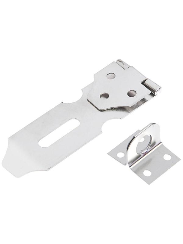 Накладка с проушиной для навесного замка, 95 мм, нержавеющая сталь