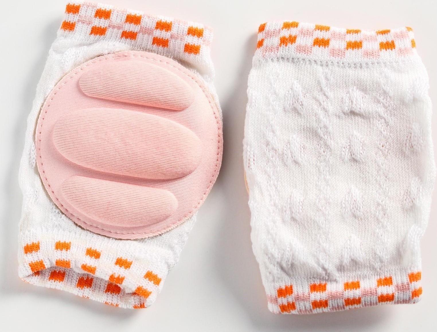 Набор наколенников, цвет розовый