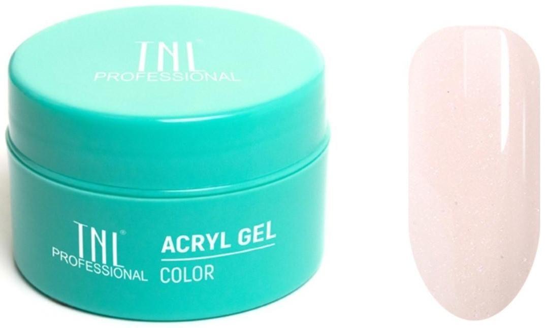 Гель для ногтей камуфлирующий, Acryl Gel TNL Illusion, №01, светло-розовый с шиммером, 18 мл