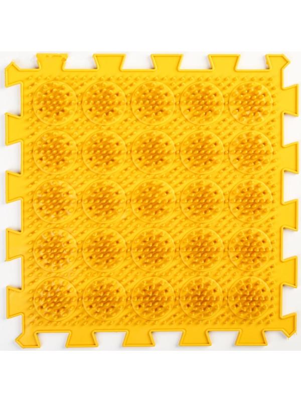 Модульный массажный коврик ОРТО ПАЗЛ «Мягкие Кактусы», 1 модуль, цвет МИКС