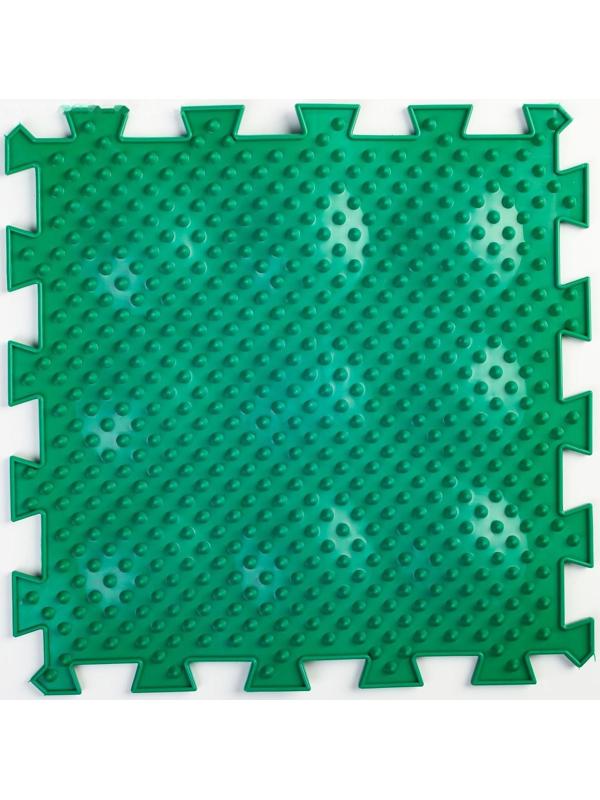 Модульный массажный коврик ОРТО ПАЗЛ «Жёсткие Ёжики», 1 модуль, цвет МИКС