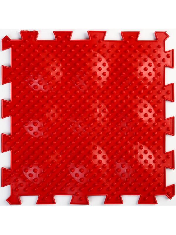 Модульный массажный коврик ОРТО ПАЗЛ «Жёсткие Ёжики», 1 модуль, цвет МИКС