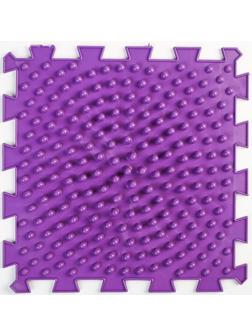 Модульный массажный коврик ОРТО ПАЗЛ «Жёсткие Шипы», 1 модуль, цвет МИКС