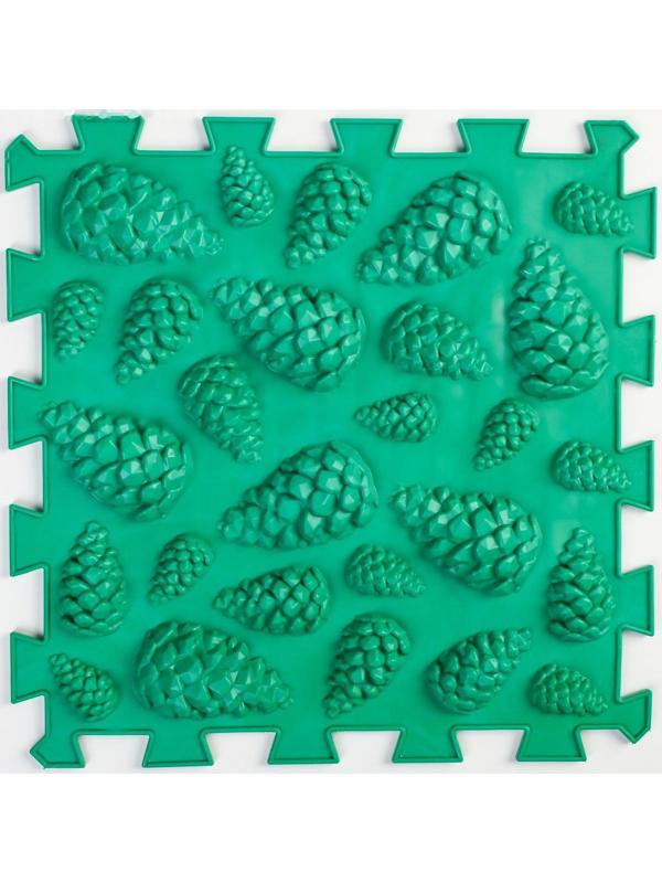 Модульный массажный коврик ОРТО ПАЗЛ «Мягкие шишки», 1 модуль, цвет МИКС