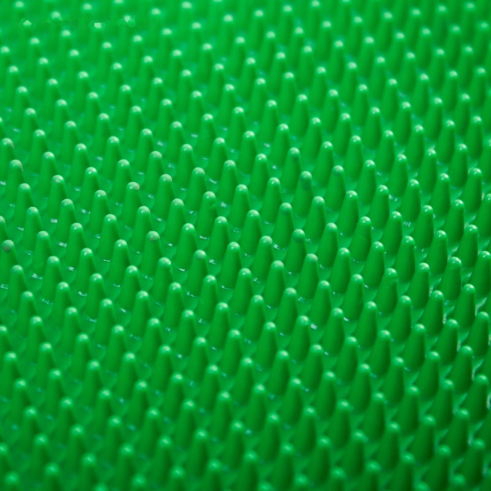 Модульный массажный коврик ОРТО ПАЗЛ «Мягкая Трава», 1 модуль, цвет зелёный