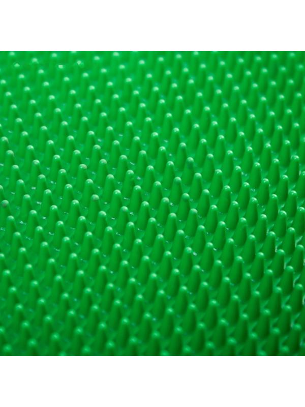 Модульный массажный коврик ОРТО ПАЗЛ «Мягкая Трава», 1 модуль, цвет зелёный