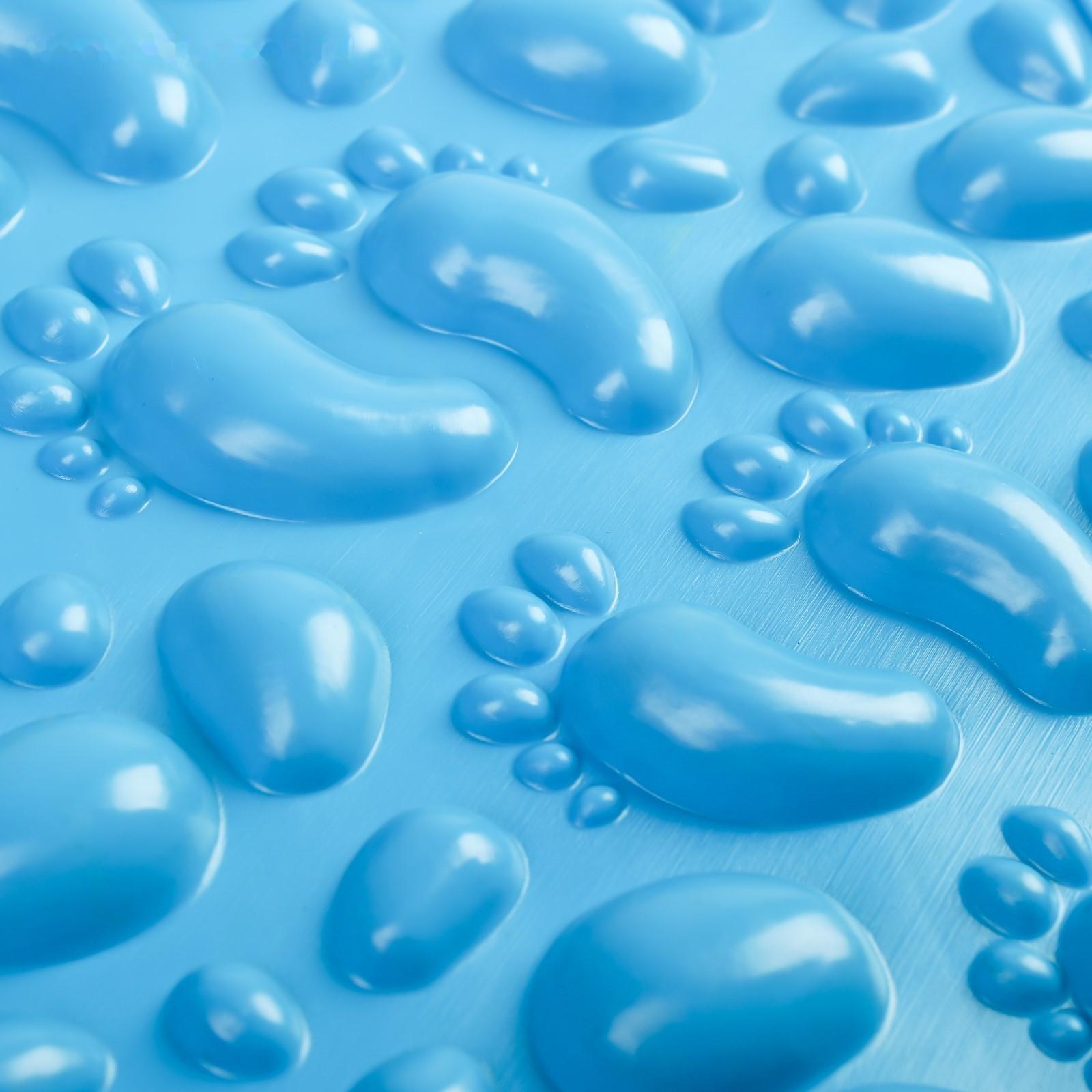 Модульный массажный коврик ОРТО ПАЗЛ «Галька», 1 модуль, цвет синий