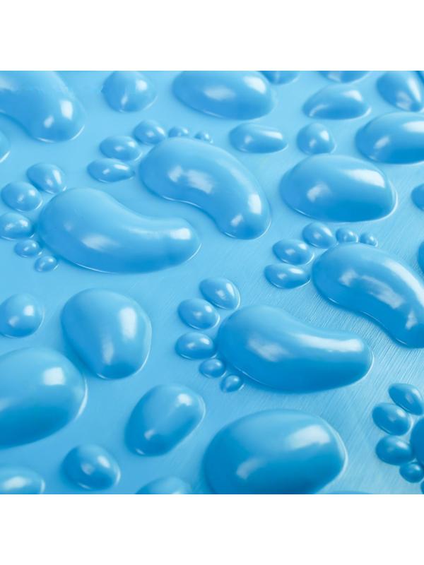 Модульный массажный коврик ОРТО ПАЗЛ «Галька», 1 модуль, цвет синий