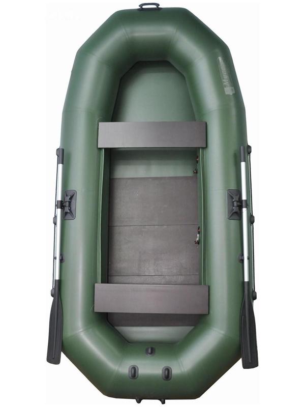Лодка «Муссон Н-300 РС», реечная слань, цвет олива