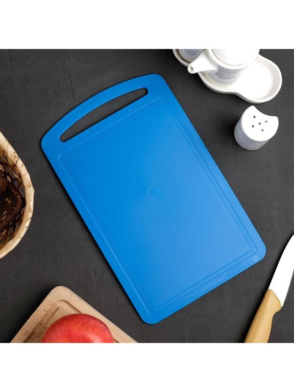 Доска разделочная, 17×27 см, цвет МИКС