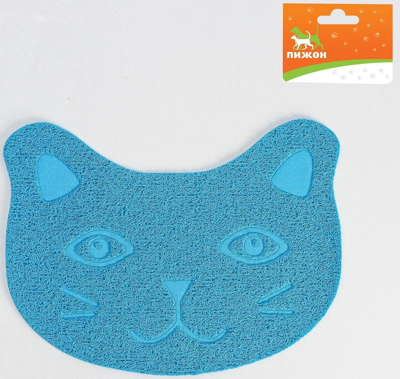 Коврик 2-в-1 под миску/туалет животных 