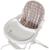 Стульчик для кормления Polini kids 152 «Звезды», цвет макиато-белый