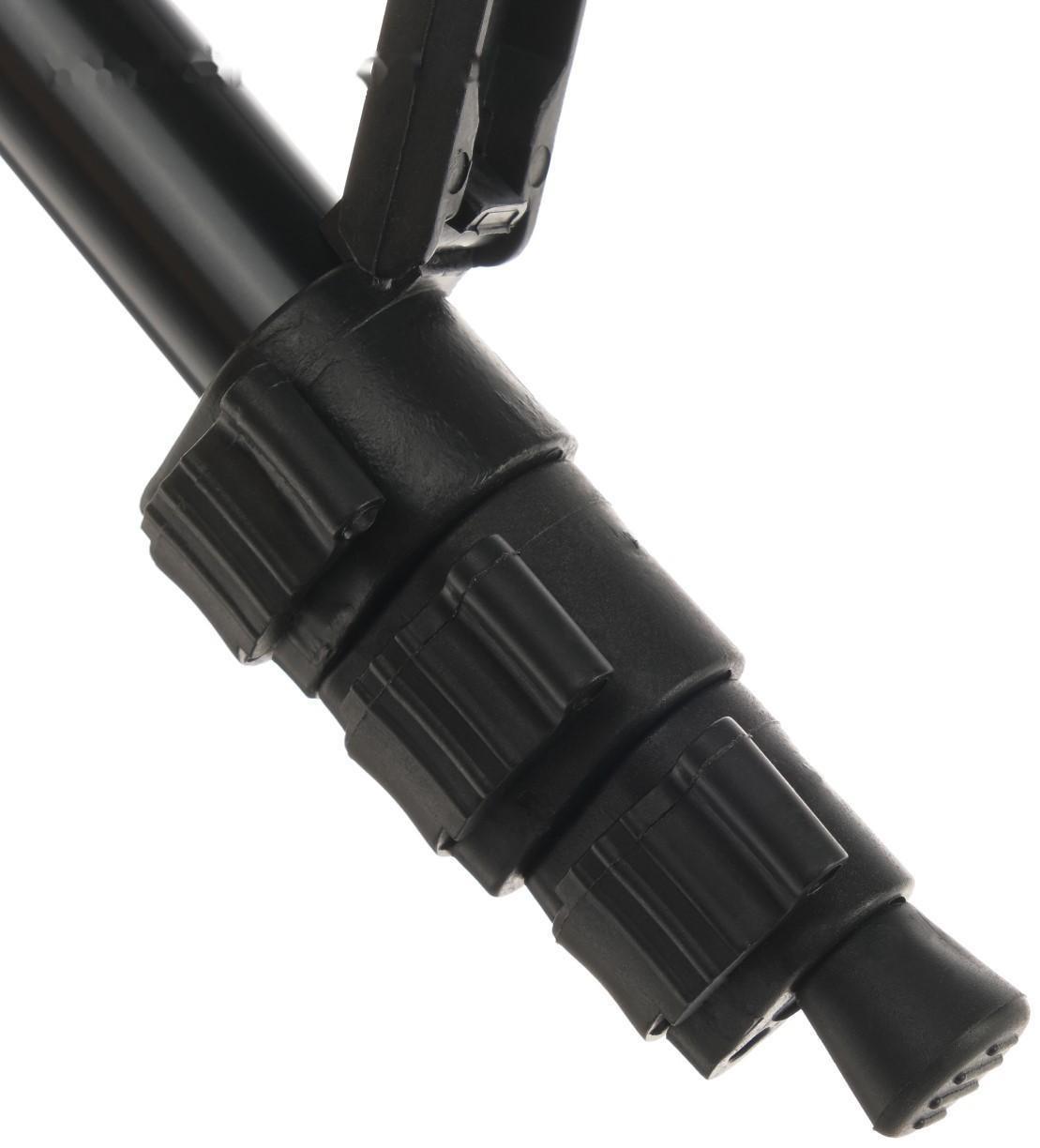 Штатив напольный LuazON, регулирование высоты 34-108 см, черный