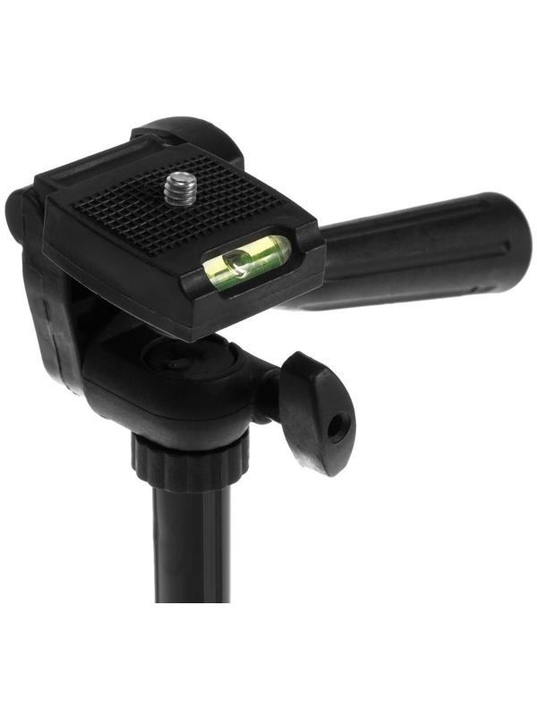 Штатив напольный LuazON, регулирование высоты 34-108 см, черный