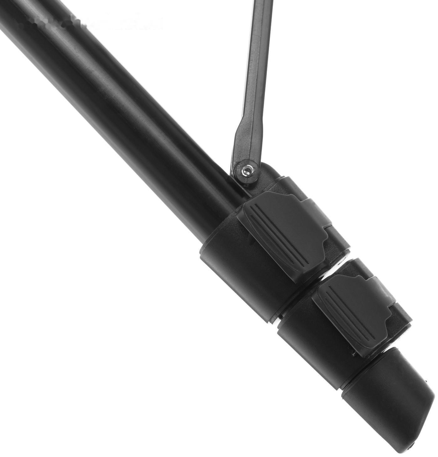 Штатив напольный LuazON, усиленные ножки, регулирование высоты 34-108 см, черный