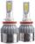 Автолампа светодиодная Н8/Н9/Н11, 12 В, 36 Вт, 3800 Лм, набор 2 шт