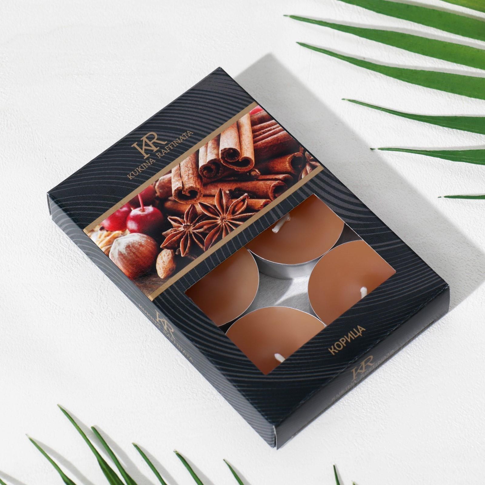 Набор чайных свечей ароматизированных 