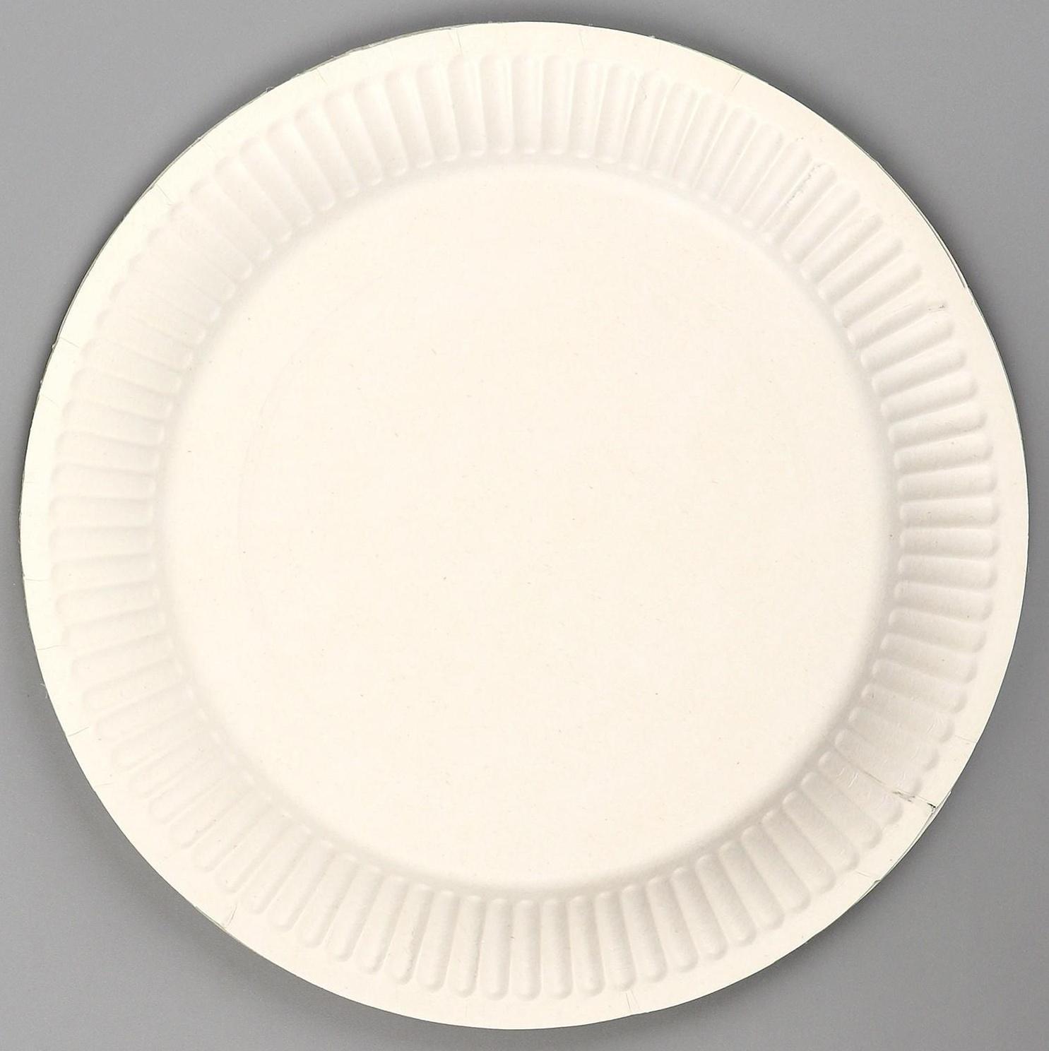 Тарелка бумажная «Чёрное золото», шары, 18 см