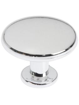 Ручка кнопка ТУНДРА LIGHT PK036CP (MD112CP), хром