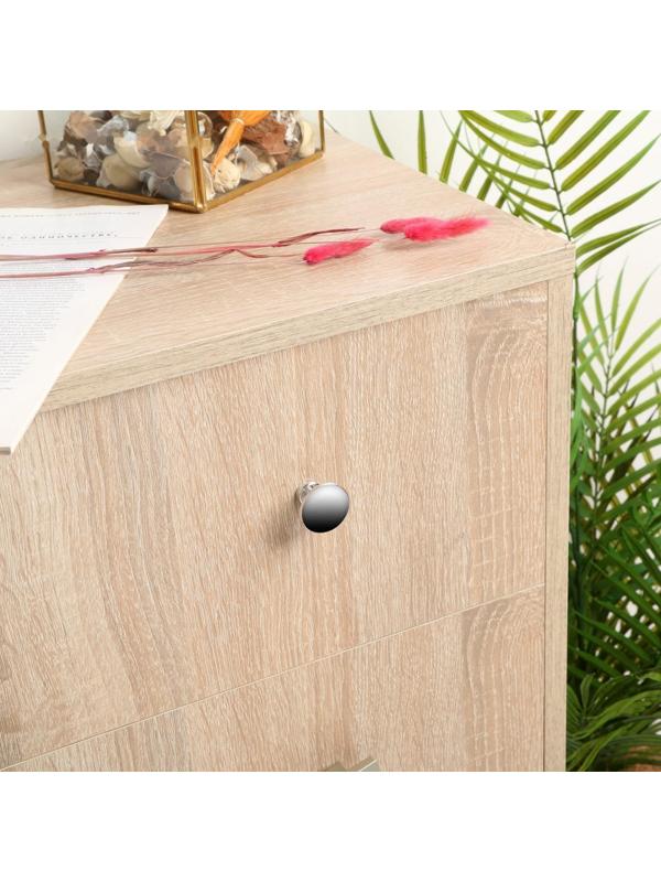 Ручка кнопка ТУНДРА LIGHT PK036CP (MD112CP), хром