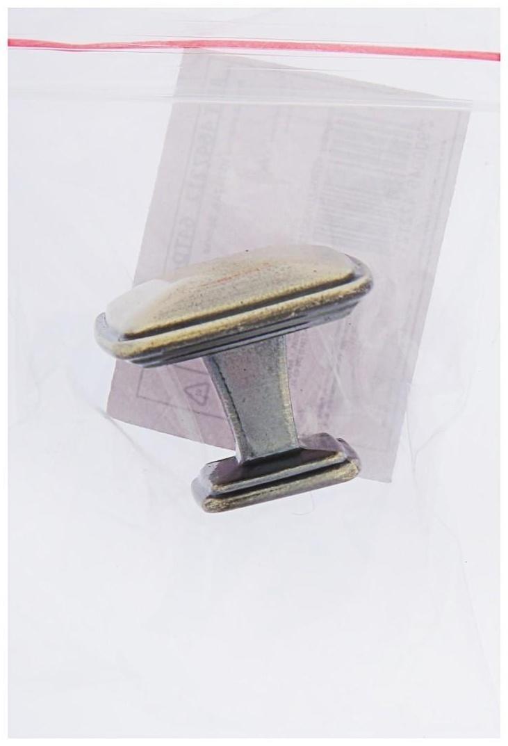 Ручка кнопка РК112AB (MK112AB), бронза