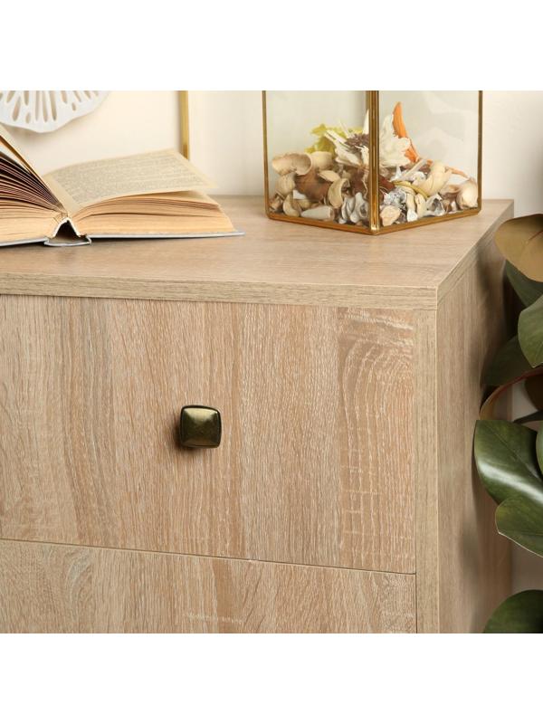 Ручка кнопка РК112AB (MK112AB), бронза