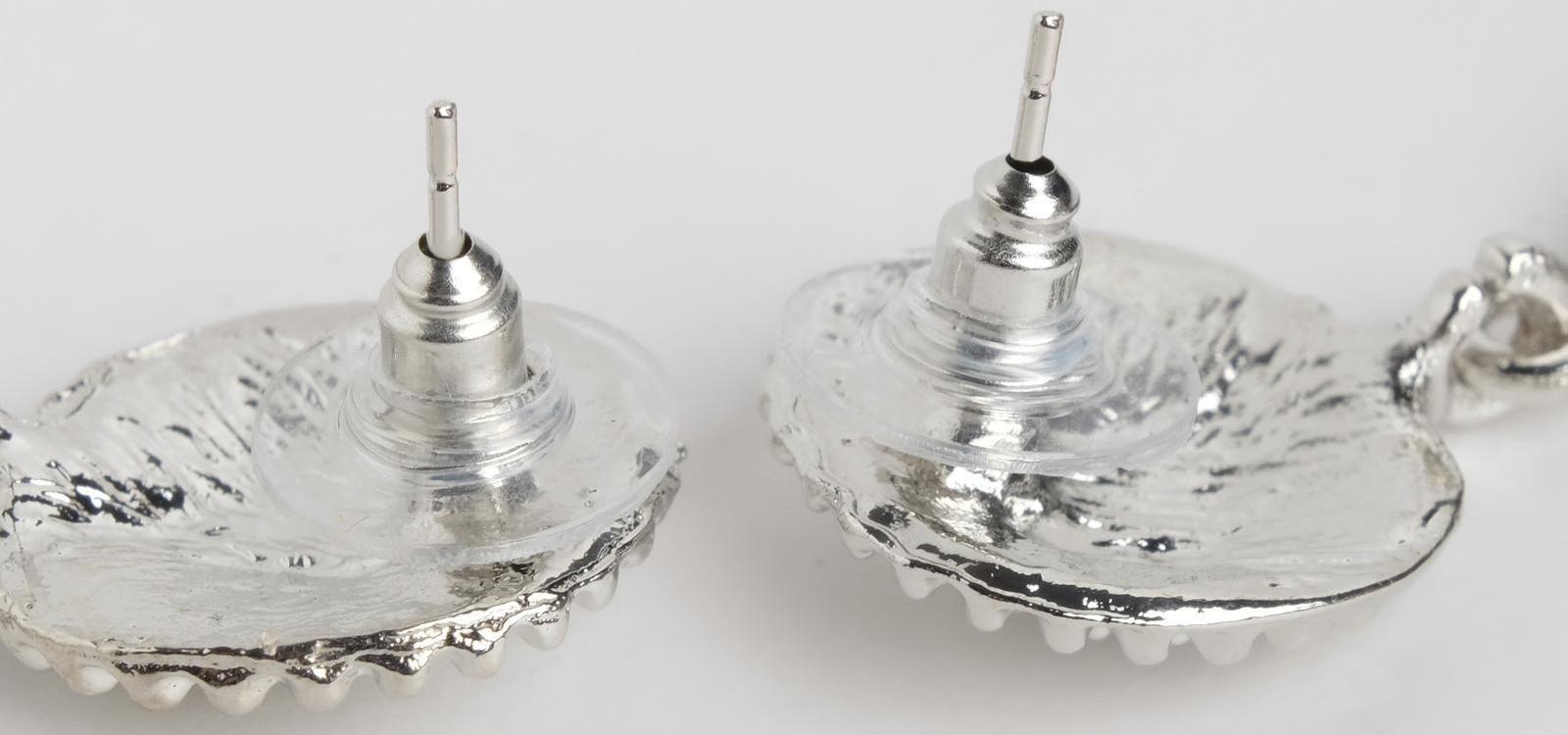 Серьги металл 