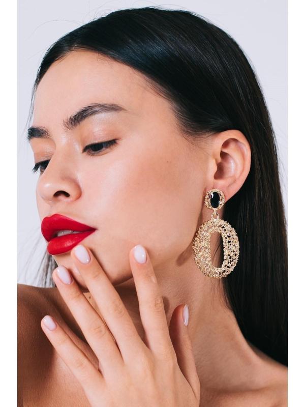 Серьги эмаль 