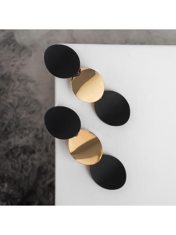 Серьги металл 