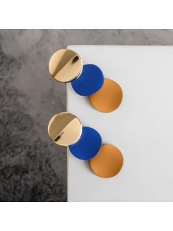 Серьги металл 