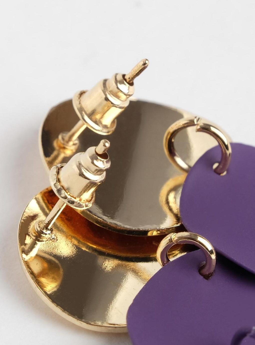 Серьги металл 