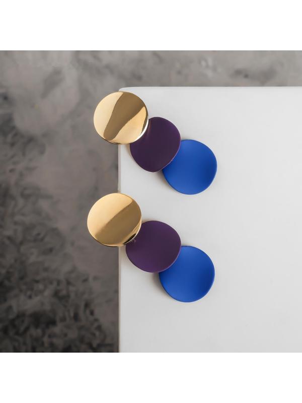 Серьги металл 