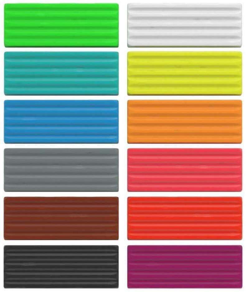 Пластилин 12 цвета, 180 г, ErichKrause Monsters, неоновый, улучшенная формула, со стеком, в картонной упаковке