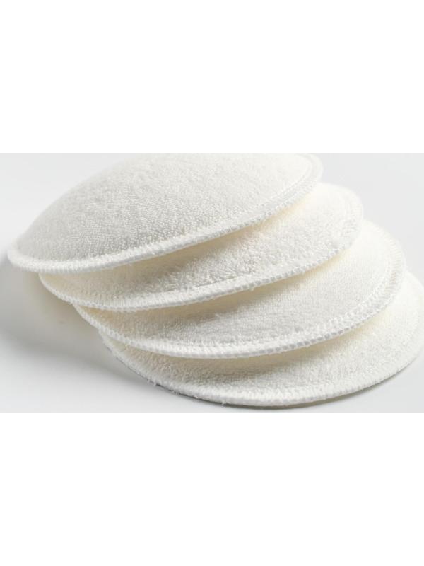 Набор многоразовых вкладышей для бюстгальтера, 4 шт., цвет белый