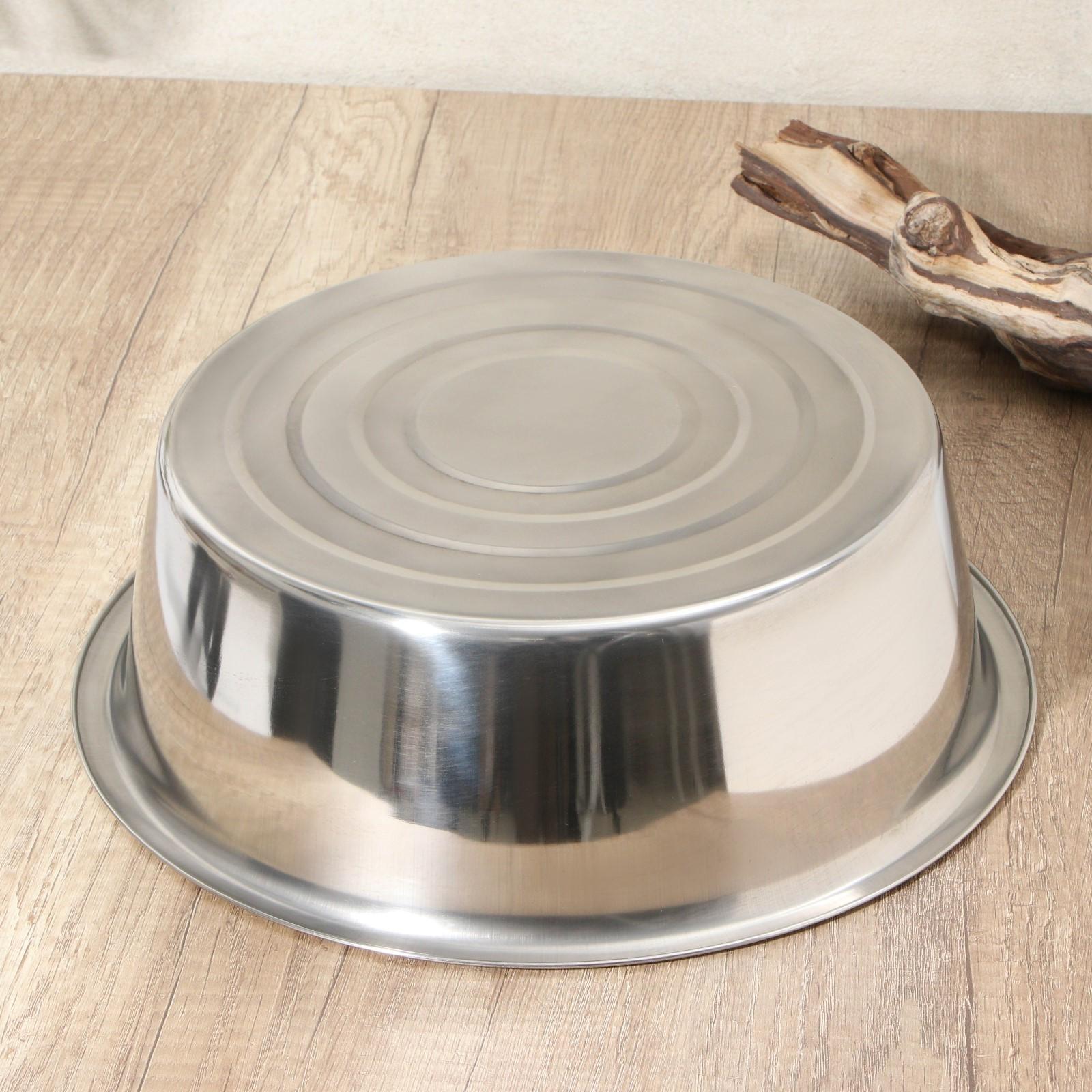 Миска «Кухня», 5 л, d=32 см, дно 25 см, толщина 0,6 мм