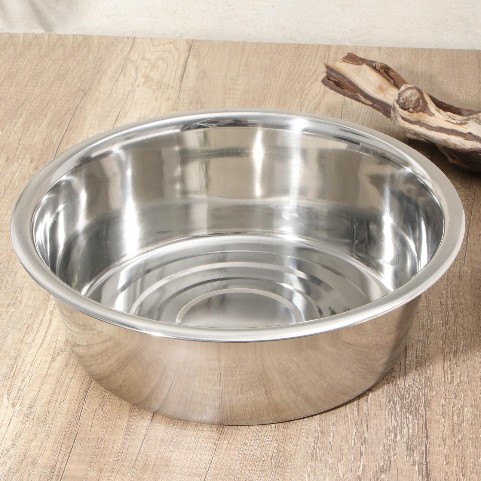 Миска «Кухня», 5 л, d=32 см, дно 25 см, толщина 0,6 мм