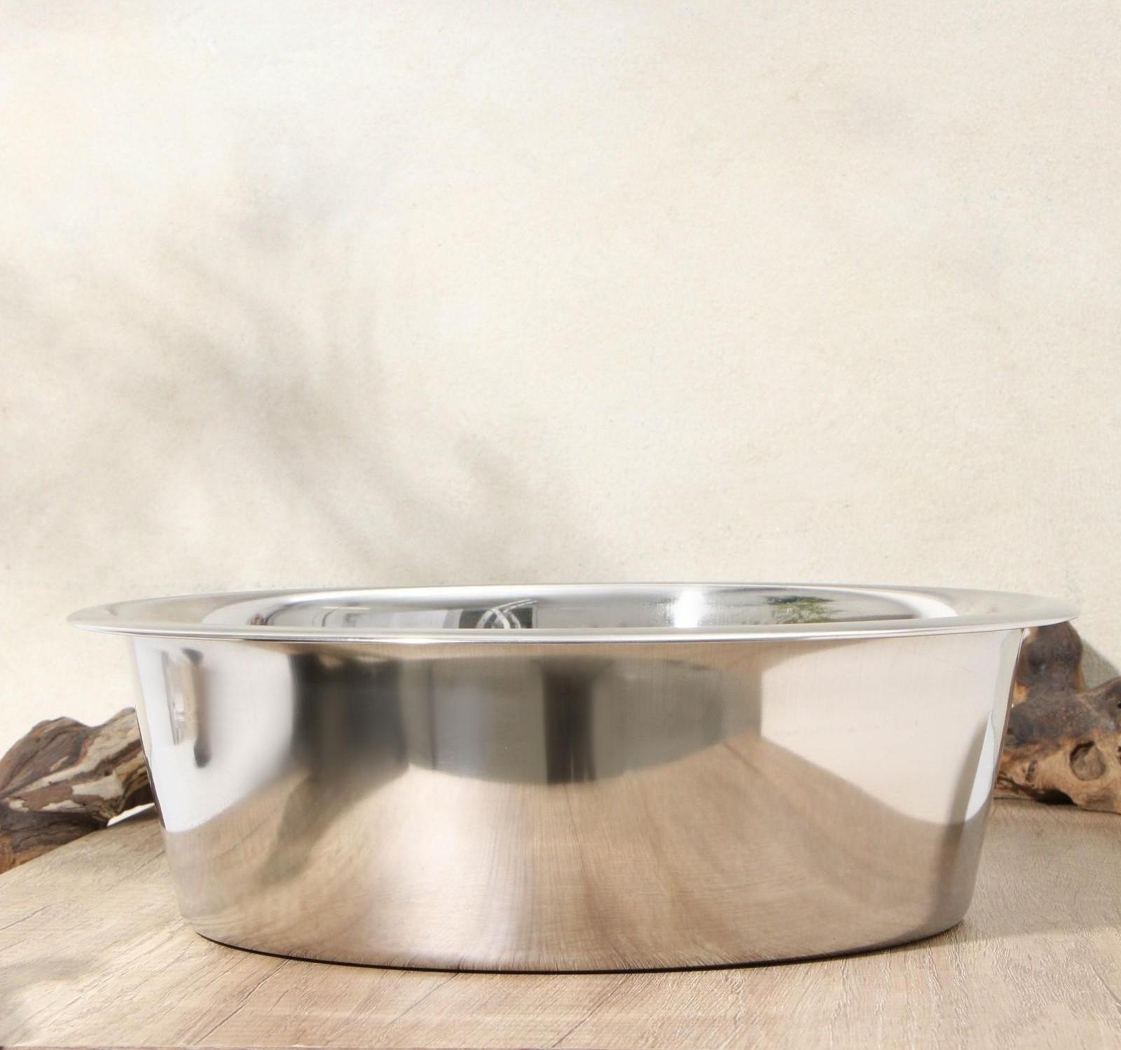 Миска «Кухня», 5 л, d=32 см, дно 25 см, толщина 0,6 мм